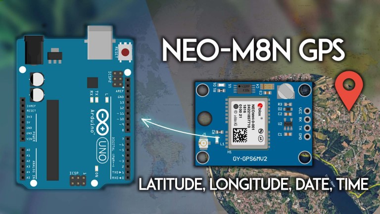 Arduino with NEO-M8N GPS Module