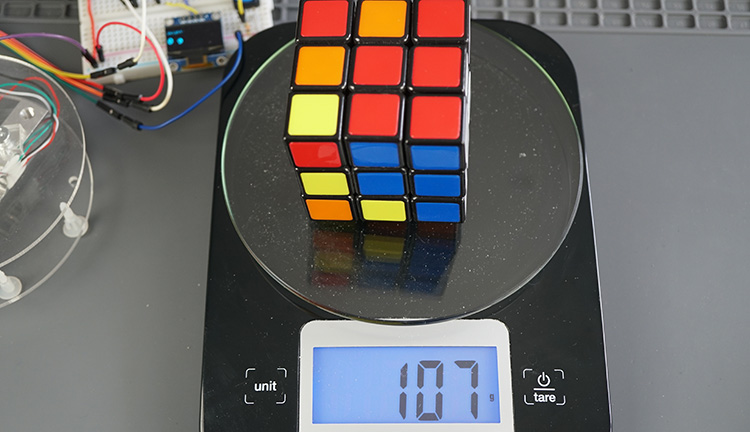 ESP8266 digital scale testing