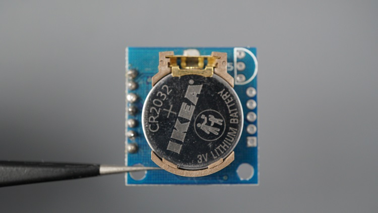 DS1307 RTC Real Time Clock Battery Holder with Battery