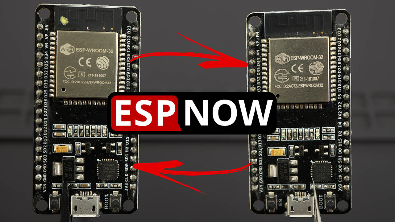 ESP-NOW Two-Way Communication Between ESP32 Boards