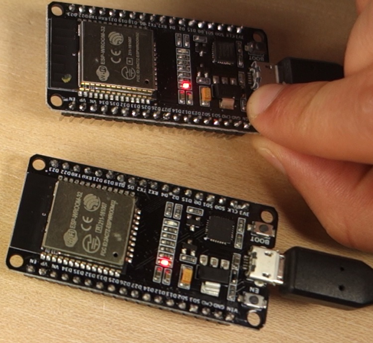 ESP32 Board BLE Scanner and Server communication demonstration