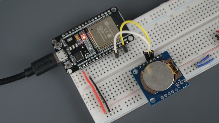 ESP32 with RTC Module Set and Read the Time