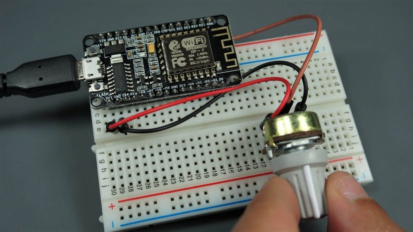ESP8266 analog reading read ADC A0 Arduino IDE MicroPython Lua