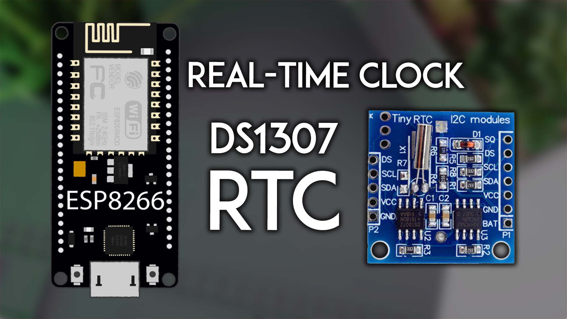 ESP8266 NodeMCU: Guide for DS1307 Real Time Clock Module RTC Arduino IDE