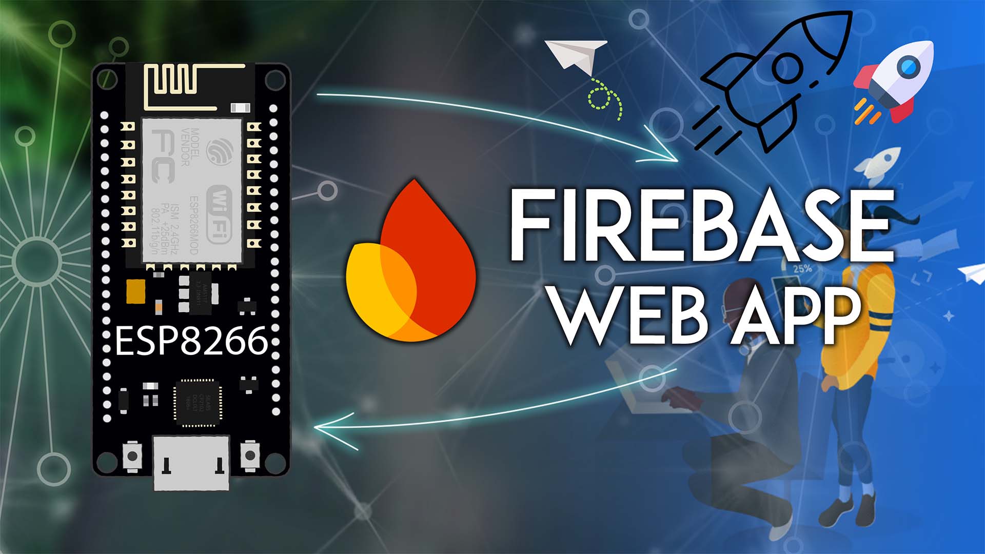 ESP8266 NodeMCU with Firebase Creating a Web App Arduino IDE