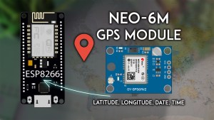 ESP8266 NODEMCU with NEO-6M GPS Module Arduino IDE