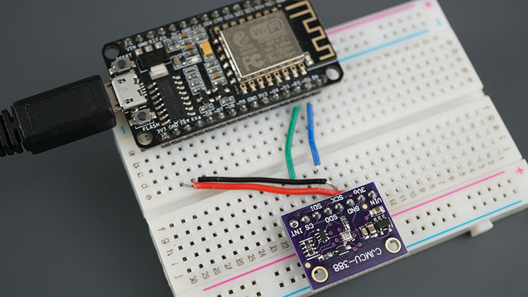 ESP8266 NodeMCU BMP388 Sensor Module Altitude Pressure Temperature