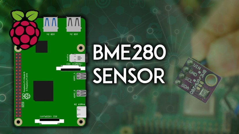 Raspberry Pi Getting Started BME280 Pressure Temperature Humidity Sensor Python