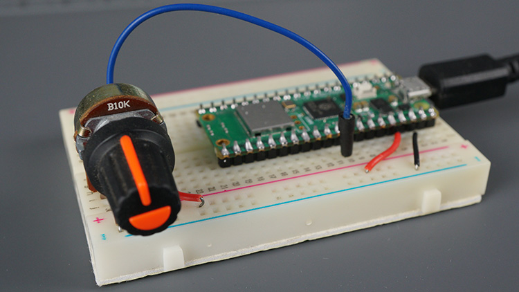 Raspberry Pi Pico Potentiometer