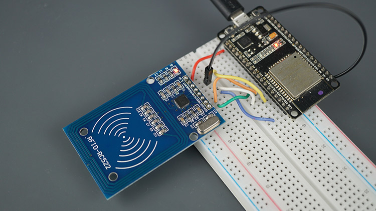 Reader Writer RFID MFRC522 Module ESP32 Board Circuit