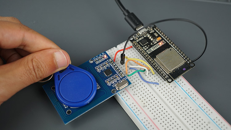 Reader Writer RFID MFRC522 Module ESP32 Card Reader Keychain
