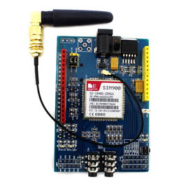 sim900 GSM shield with the arduino