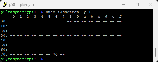 BME280 Getting BME280 I2C Address