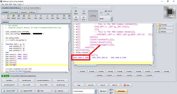 ESPlorer IDE - fixed
